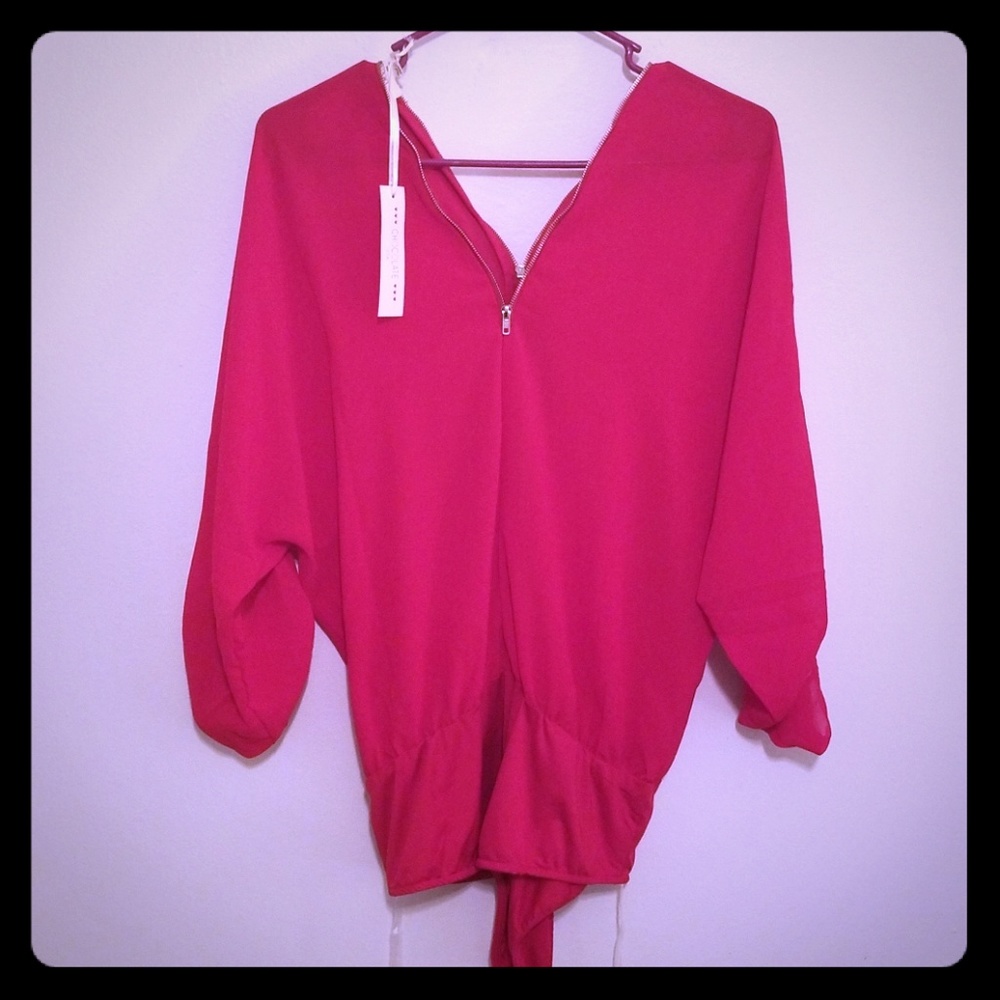 WANTMYLOOK Unzip Me Bodysuit NWT